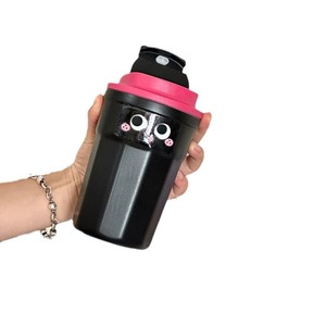 Stainless Steel Tumbler 304 Octagonal Vacuum Insulated Coffee Cup With Cartoon Design For Travel Outdoor Use - Product Image 4