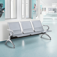 Chaises empilables à structure métallique durable - Sièges multi-usages pour les installations publiques, les salles de conférence, les salles d'attente, les cafétérias, les événements