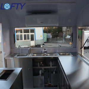 Remolque de Comida de Dos Pisos, Totalmente Equipado, con Cocina Móvil para Asar <span class=keywords><strong>Maíz</strong></span>, Carrito de Bar, Camión de Comida de Dos Pisos - Product Image 2