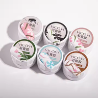Vente en gros vernis à ongles gel en gypse OEM Sculpture 3D Gel pour ongles en gypse Effets créatifs Texture sable Fleurs Gel UV pour ongles à modeler