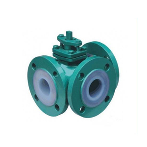 Q41F-10C/16C DN25 Fluorine Ball Flange End <b>PTFE</b> - Product Image 1