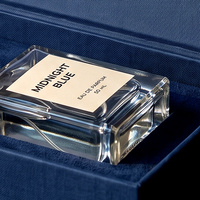 Confezione Regalo Personalizzata Blu per Colonia e Collezione di Fragranze, Scatola Magnetica con Scatola di Carta per Profumo e Scatola Espositiva per Profumo