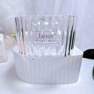 Vente en gros bol de trempage pour <span class=keywords><strong>manucure</strong></span> en plastique transparent embouts d'ongles bol de trempage pour dissolvant de vernis à gel - Product Image 1