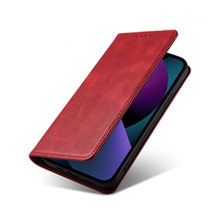 Funda Tipo Cartera de Cuero PU Premium para iPhone 13 - Funda con Soporte para Teléfono, Ranuras para Tarjetas, Cierre Magnético y Protección Contra Impactos
