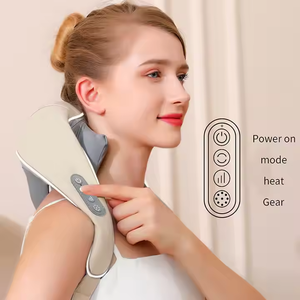 Miglior venditore portatile Smart collo e spalle e posteriore massaggiatore cuscino con riscaldamento Shiatsu <span class=keywords><strong>per</strong></span> ufficio a casa di viaggio - Product Image 4
