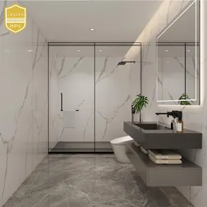 Lesifu không thấm nước trang trí cao áp laminates/HPL calacatta đá cẩm thạch formica tấm