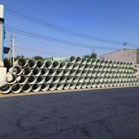 DN100 DNN300 DN1000 Tuyau FRP Tube d'eau GRP Tuyau d'égout en fibre de verre