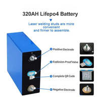 درجة LiFePo4 المنشورية V 320 أمبير بطارية الحالة الصلبة خلية LFP 15 أمبير إلى المدى أنظمة تخزين الطاقة الشمسية