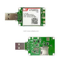 Module de communication sans fil cellulaire 4G LTE Cat.1 SIMCom SIM7600G SIM7600SA-H Dongle pour la région mondiale