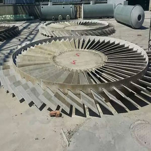 Plaques tourbillonnantes composants de séparation liquide gaz industriel à haut rendement pour tours - Product Image 4