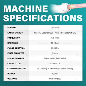 1064 Длинноимпульсный аппарат 755 Алекс, эстетический александритовый лазер, аппарат для удаления волос, профессиональное лазерное косметологическое оборудование - Product Image 6