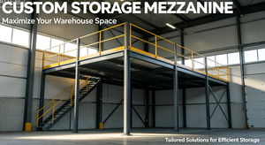 Plateforme de stockage en acier à haute capacité de charge pour entrepôt - Product Image 6