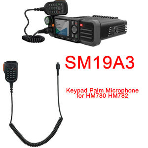 Micrófono de <span class=keywords><strong>Palma</strong></span> con Teclado Original SM19A3 para <span class=keywords><strong>Radio</strong></span> Móvil Compatible con HM780 HM782 HM78X DMR <span class=keywords><strong>Radio</strong></span> Móvil para Hytera - Product Image 1