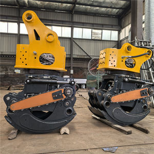 Excavadora multifuncional Cortador de árboles Abrazadera Sierra Hidráulica Sierra de agarre de troncos Sierras giratorias de madera - Product Image 6