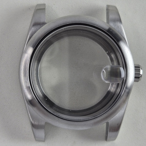 Caja de Reloj de 36 mm 39 mm con Bisel Pulido, Resistente al Agua, Movimiento NH34 NH35 NH36 NH72 NH70 NH38 NH39, Dos Tonos Plata y Oro, 316L, Modificaciones <span class=keywords><strong>Seiko</strong></span> - Product Image 2