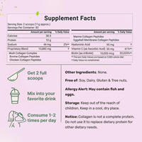 Collagène de Poisson Hydrolysé en Poudre OEM Vital Proteins, Supplément Marin de VA et de Glutathion, Tripeptide de Qualité Alimentaire