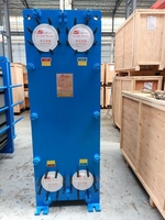 Échangeur de chaleur liquide industriel à haute efficacité Easy Clean C276 à circulation liquide, refroidissement et chauffage par plaques, économie d'énergie BR03M-35