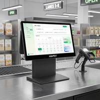 Système de point de vente (PDV) pour tablette Windows HBA L2, terminal de caisse tactile tout-en-un pour la restauration et le commerce de détail.
