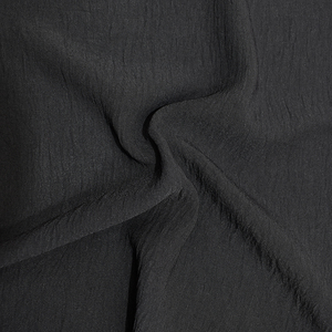 Tissu en crêpe de Ceylan doux et respirant de qualité supérieure, 100% polyester, tissu froissé pour abaya, pour robe - Product Image 5