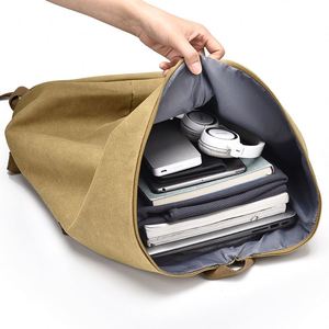 Sac à dos déroulable personnalisé pour le sport et le camping, en nylon, pour hommes, fabriqué en usine BSCI - Product Image 5