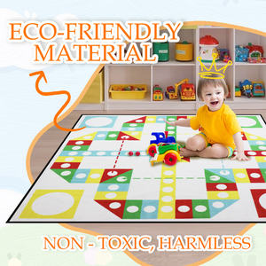 Tapis éducatif et payant pour enfants Tapis enfant avec support en latex antidérapant au design personnalisé - Product Image 2
