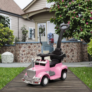 Coche de Equilibrio Eléctrico de Plástico con 4 Ruedas, Funciona con Batería, para Niños de <span class=keywords><strong>2</strong></span> a 4 Años, Juguete Educativo Unisex - Product Image 3