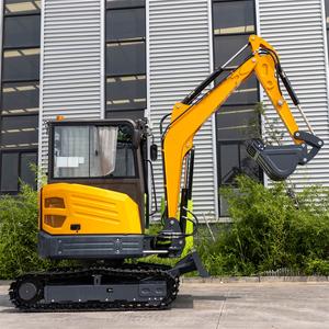Miniexcavadora CE Euro 5 de 1 tonelada, excavadora de orugas de granja para uso doméstico, venta EPA de bomba de motor pequeño, miniexcavadora China - Product Image 6