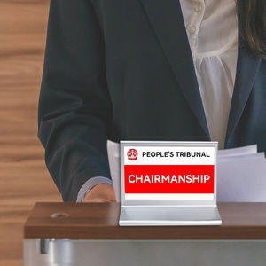 Doppelseitiges intelligentes elektronisches Typenschild für digitales papier loses Audio konferenz system - Product Image 2