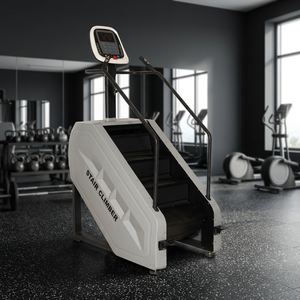 Máquina de ejercicios HIIT con pantalla LCD inteligente y silenciosa, color blanco, para hoteles, apartamentos y gimnasios. - Product Image 3