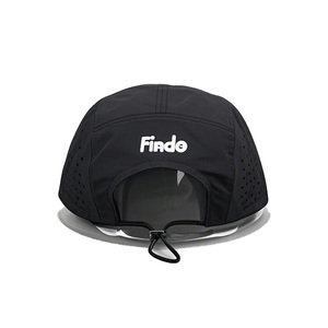 Gorra de Running Personalizada de 6 Paneles, Impermeable, para Golf, con Visera Plana de PVC Transpirable, Perforaciones Láser y Diseño Deportivo con Logotipo - Product Image 2