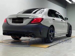 Kit carrosserie W205 pour <span class=keywords><strong>Mercedes</strong></span> <span class=keywords><strong>Benz</strong></span> <span class=keywords><strong>Classe</strong></span> <span class=keywords><strong>C</strong></span> C180 C200 C260 C300 C250 <span class=keywords><strong>AMG</strong></span> <span class=keywords><strong>Line</strong></span> Coupé Normal 2013+ pour pare-chocs de voiture C63 - Product Image 6