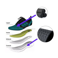 Sandales et Tongs Sansd POLAND Factory Line à Rayures pour Homme et Femme, Semelles en EVA pour Chaussons