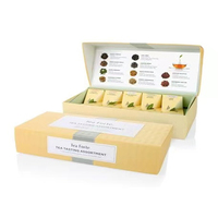 Boîtes d'emballage en carton imprimées sur mesure pour thé aux fruits, coffret cadeau, ensemble d'organisateurs