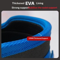 Ceinture de levage réglable en nylon respirant pour haltérophilie, squat, soulevé de terre, powerlifting, soutien lombaire, boucle ajustable, entraînement en salle de sport