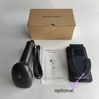 Escáner de Código de Barras Portátil 2D con Conexión USB, Lector de Códigos de Barras Tipo Pistola