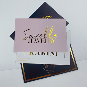 Tarjetas de Presentación Magnéticas Personalizadas con Estampado Dorado Premium (Material Plástico) para Mejorar el Empaque de Promoción Empresarial de Lujo - Product Image 3
