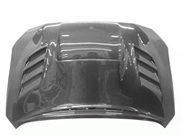 Capot moteur MRD pour Toyota Subaru WRX STI 2015-2018, véritable fibre de carbone, capot de voiture