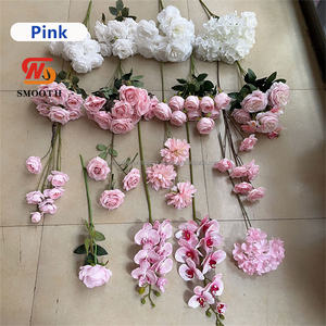 Flores artificiales de tacto real al por mayor, arreglo de boda, flor individual decorativa suave con buena calidad - Product Image 5