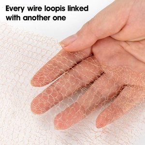 5" X 32ft Stainless Steel Knitted Woven <b>Wire</b> <b>Mesh</b> (<b>Wire</b> Cloth) ISO9001 Certified for Block Holes Protection Small Plants Welding - Product Image 2
