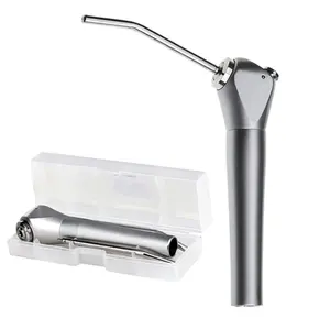 Dental Air Water Spray Triple 3 Way Gun Syringe Handpiece With 2 Nozzles Tips Tubes For Dental Chair Unit Autoclavable Tool
