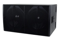 Haut-parleur stéréo passif professionnel étanche AG PI218 6400W Impédance 4 ohms Sensibilité 106 dB