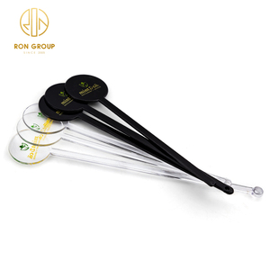 Cuchara de <span class=keywords><strong>Bar</strong></span> de Grado Alimenticio, Agitador de Cócteles, Palillo Mezclador de Silicona Biodegradable Personalizado para Beber Cócteles, Té y Café - Product Image 3