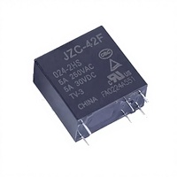 Komponen Elektronik Relay 24vdc 5a 6pin Dip Jzc-42f/024-2hs Modul Baru Asli Otomasi Industri Kontrol Terprogram Plc