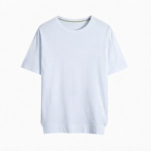 เสื้อยืดผู้ชายไซส์ใหญ่ โอเวอร์ไซส์ คอโอ แขนสั้น แห้งเร็ว ระบายอากาศดี พิมพ์ลายการ์ตูนและตัวอักษร สไตล์ลำลอง - Product Image 1
