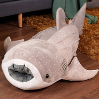 Jouets en peluche Baleine, Dauphin et Requin-baleine