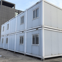 Maison conteneur préfabriquée modulaire mobile à prix de gros, 3m, 4m, 5m, 6m, 7m, à assemblage rapide pour bureau à domicile et dortoir