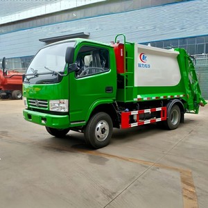 Camion Compacteur de Déchets 6 m³ 4x2 Prix Usine – Camion de Transfert et de Collecte de Déchets Compressés - Product Image 3