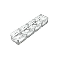 Vente en gros usine DIY Base transparente en PC pour clé de clavier mécanique lumineuse LED, porte-clés, fidget clickers, porte-clés keycap