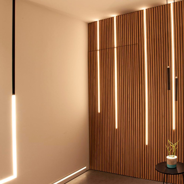 New Product Aluminum Profile LED Strip Light 400LEDs 700lm IP20 CRI90 Indoor Lighting COB Chips for Living Room Walkway