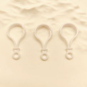 Plastic Lobster <b>Clips</b> Oval Shape Lightweight Keychain Accessories For DIY Crafts And Perler Beads 12 Colors Available - Product Image 4